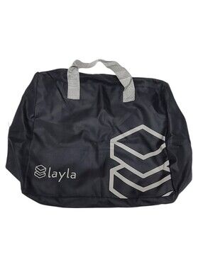 Official Layla 25lb Weighted Blanket  Storage Case Carrying Bag Black ONLY